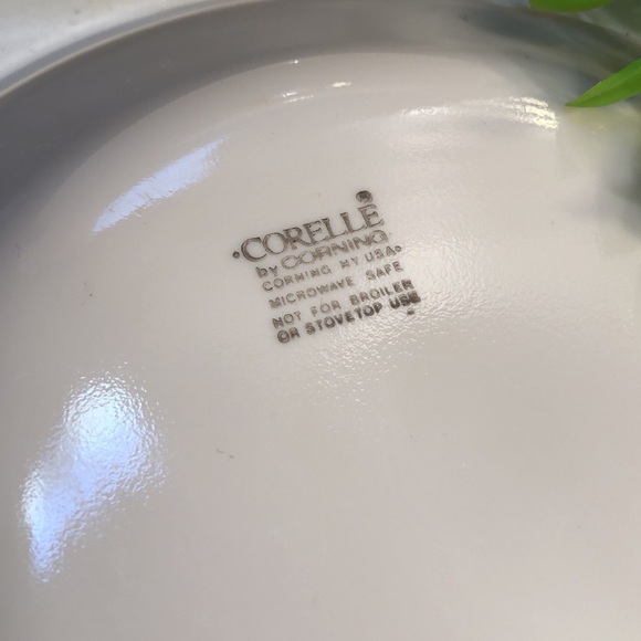 Corelle Colonial Blue Bread Plates Set of 4 VTG Corelle Lunch - Picture 7 of 10